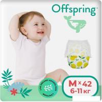 Трусики-подгузники Offspring M 6-11кг Лимоны (42 шт)