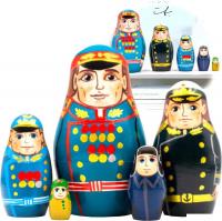 Развивающая игра Брестская Матрешка Содаты великой победы (набор 5 шт)