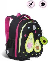 Школьный рюкзак Grizzly RAz-286-11 (черный)