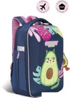 Школьный рюкзак Grizzly Rap-290-5 (синий)