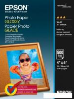 Фотобумага Epson Photo Paper Glossy 10х15 200 г/м2 500 л (C13S042549)