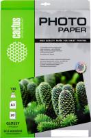 Самоклеящаяся бумага CACTUS Самоклеящаяся глянцевая A3 130 г/кв.м. 20 листов (CS-GSA313020)