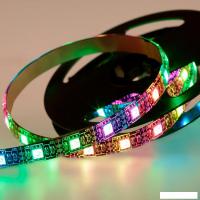 Светодиодная лента Lamper 1м с USB коннектором 5 В и с контроллером 10 мм IP65 SMD 5050 60 LED/m цве