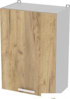 Шкаф навесной Интерлиния Компо ВШ50-720-1дв (дуб золотой)