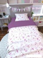 Постельное белье Amarobaby Time to Sleep Амели AMARO-3403-BB (белый)