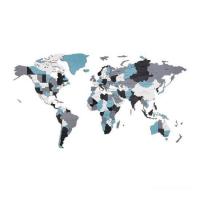 Сборная модель EWA «Карта Мира Large» Смоуки Дримс