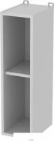 Шкаф навесной Интерлиния Компо ВП20-720 (серый)