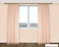 Комплект гардин Delfa Voile СТШ/Д-050 Voile/012 2x2.7 м (ванильный лед, 2 шт)