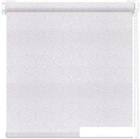 Рулонные шторы АС МАРТ Сатин 90x160 (светло-серый)