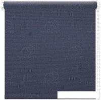 Рулонные шторы АС МАРТ Оксфорд 61x160 (графит)