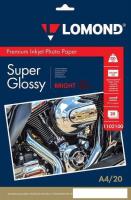 Фотобумага Lomond Bright Super Glossy A4 220 г/м2 20 л 1102100