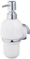 Дозатор для жидкого мыла Bisk 06898 (хром/белый)