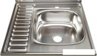 Кухонная мойка Mixline 528019 (полированная, 0.8 мм)