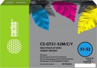 Чернила CACTUS CS-GT51-52M/C/Y