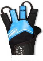 Перчатки для фитнеса Indigo SB-16-8128 (M, черный/синий)