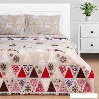 Постельное белье Этель Новогодний пэчворк 7787722