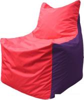 Кресло-мешок Flagman Фокс Ф2.1-233 (красный/фиолетовый)