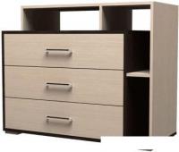 Комод Горизонт Уют Юнона универсал 1.0 (венге/дуб)