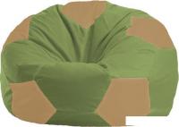 Кресло-мешок Flagman Мяч М1.1-461 (оливковый/бежевый темный)