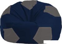 Кресло-мешок Flagman Мяч М1.1-41 (синий темный/серый)