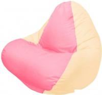 Кресло-мешок Flagman Relax Г4.1-049 (бежевый/розовый)
