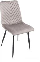 Стул AksHome Violin (бежевый велюр/черный)