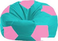 Кресло-мешок Flagman Мяч М1.1-295 (бирюзовый/розовый)