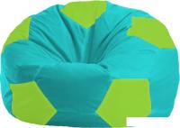 Кресло-мешок Flagman Мяч М1.1-294 (бирюзовый/салатовый)