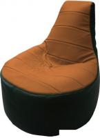 Кресло-мешок Flagman Трон Т1.3-40 (оранжевый/зеленый)