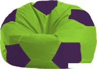 Кресло-мешок Flagman Мяч М1.1-155 (салатовый/фиолетовый)