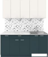 Готовая кухня Агута Альфа 1.7 (бензин/сатин/этория)