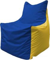 Кресло-мешок Flagman Фокс Ф2.1-128 (васильковый/желтый)