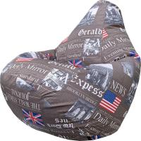 Кресло-мешок Flagman Груша Times (коричневый)