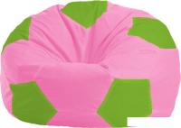 Кресло-мешок Flagman Мяч М1.1-197 (розовый/салатовый)