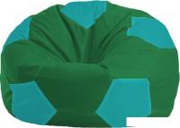 Кресло-мешок Flagman Мяч М1.1-243 (зеленый/бирюзовый)