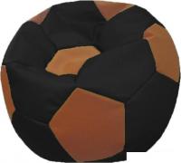 Кресло-мешок Flagman Мяч М1.3-1607 (коричневый/черный)