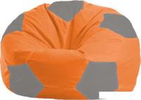 Кресло-мешок Flagman Мяч М1.1-214 (оранжевый/серый)