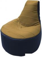 Кресло-мешок Flagman Трон Т1.3-17 (охра/синий)