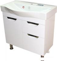 СанитаМебель Тумба под умывальник Эмили-601.800 (белый)