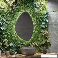 Континент Зеркало Alma Led 70x100 (с теплой подсветкой и бесконтактным сенсором)