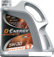 Моторное масло G-Energy Synthetic Super Start 5W-30 4л