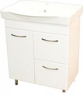 СанитаМебель Тумба под умывальник Камелия-66.89 Д2 (белый)