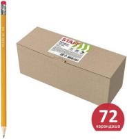 Набор простых карандашей Staff 181882 (72шт)