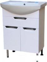 СанитаМебель Тумба под умывальник Камелия-64.22 Д3 + Балтика 60