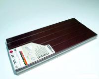 Металлический канал для переплета OPUS Classic 304x24 мм OCH2430410BOR (10 шт, бордовый)