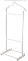 Стойка для одежды Мебелик В 21Н (белый)