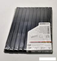 Металлический канал для переплета OPUS Art 217x10 мм OCHART1021710CZA (10 шт, черный)