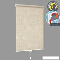 Рулонные шторы Delfa Сантайм Металлик Принт СРШП-05В 7594 62x170 (светло-бежевый)