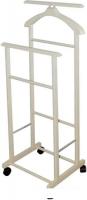 Стойка для одежды Мебелик на колесах В 22Н (слоновая кость)