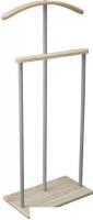Стойка для одежды Мебелик Костюмная Дэви 1 (металлик/дуб сонома)